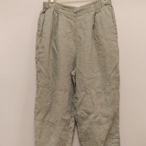 Flax crop pant
